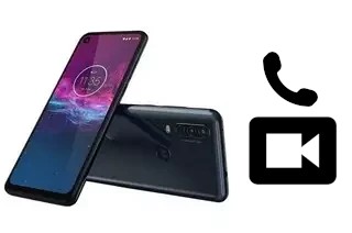 Faça chamadas de vídeo com um Motorola One Action