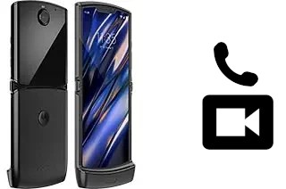 Faça chamadas de vídeo com um Motorola Razr 2019