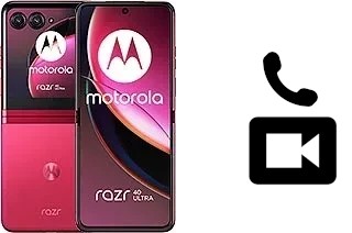 Faça chamadas de vídeo com um Motorola Razr 40 Ultra