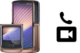 Faça chamadas de vídeo com um Motorola Razr 5G