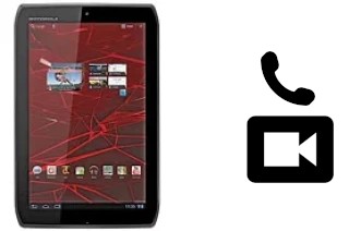 Faça chamadas de vídeo com um Motorola XOOM 2 Media Edition 3G MZ608