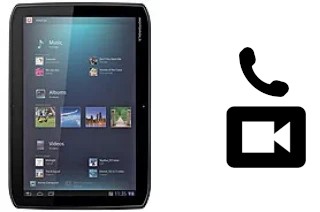 Faça chamadas de vídeo com um Motorola XOOM 2 MZ615