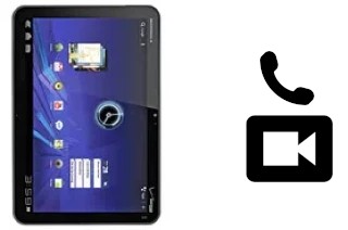 Faça chamadas de vídeo com um Motorola XOOM MZ604