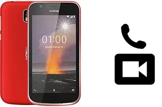 Faça chamadas de vídeo com um Nokia 1