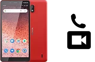 Faça chamadas de vídeo com um Nokia 1 Plus