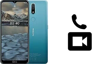 Faça chamadas de vídeo com um Nokia 2.4