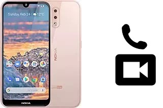 Faça chamadas de vídeo com um Nokia 4.2