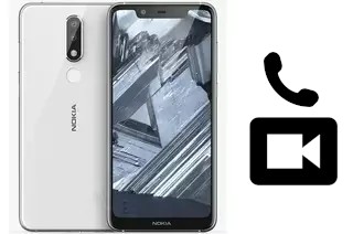 Faça chamadas de vídeo com um Nokia 5.1 Plus