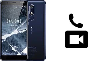 Faça chamadas de vídeo com um Nokia 5.1