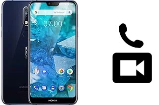 Faça chamadas de vídeo com um Nokia 7.1 Plus (Nokia X7)