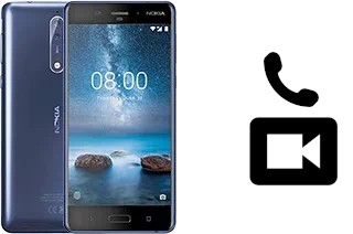 Faça chamadas de vídeo com um Nokia 8