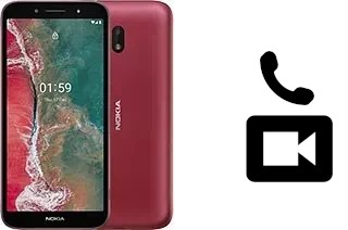 Faça chamadas de vídeo com um Nokia C1 Plus