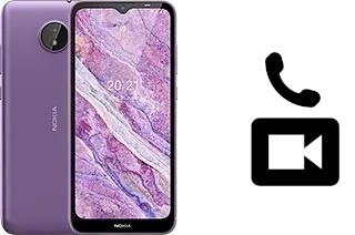 Faça chamadas de vídeo com um Nokia C10