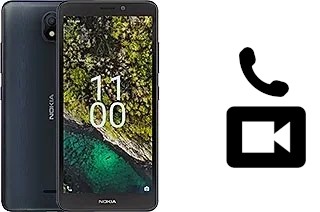 Faça chamadas de vídeo com um Nokia C100