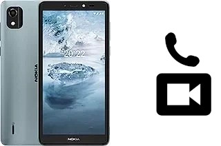 Faça chamadas de vídeo com um Nokia C2 2nd Edition