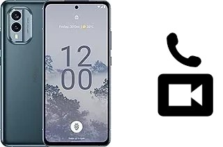 Faça chamadas de vídeo com um Nokia X30