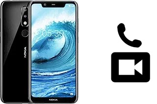 Faça chamadas de vídeo com um Nokia 5.1 Plus (Nokia X5)