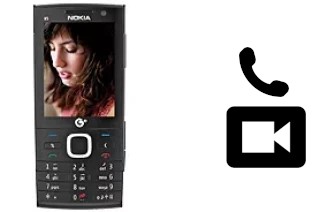 Faça chamadas de vídeo com um Nokia X5