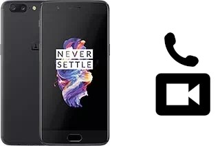 Faça chamadas de vídeo com um OnePlus 5