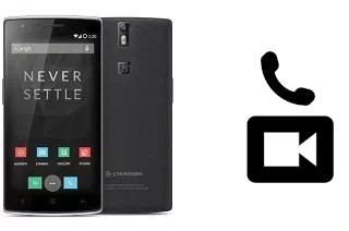 Faça chamadas de vídeo com um OnePlus One