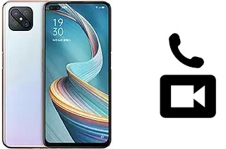 Faça chamadas de vídeo com um Oppo A92s