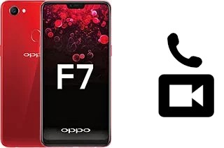 Faça chamadas de vídeo com um Oppo F7