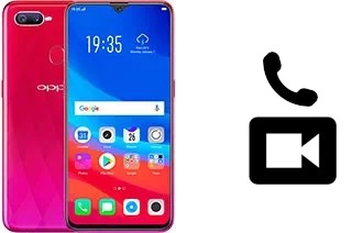 Faça chamadas de vídeo com um Oppo F9