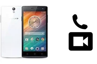 Faça chamadas de vídeo com um Oppo Find 5 Mini