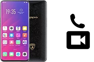 Faça chamadas de vídeo com um Oppo Find X Lamborghini Edition