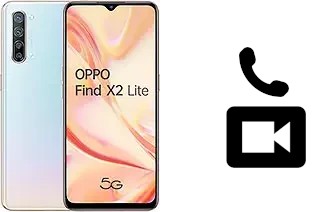 Faça chamadas de vídeo com um Oppo Find X2 Lite