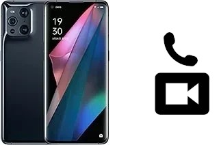 Faça chamadas de vídeo com um Oppo Find X3