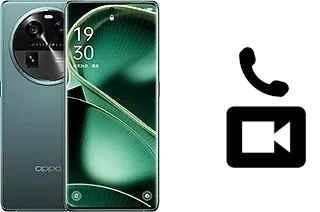 Faça chamadas de vídeo com um Oppo Find X6