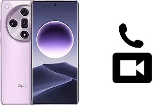 Faça chamadas de vídeo com um Oppo Find X7