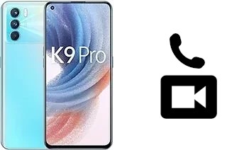 Faça chamadas de vídeo com um Oppo K9 Pro