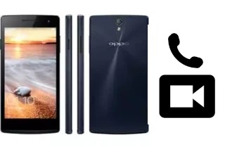 Faça chamadas de vídeo com um Oppo R6007