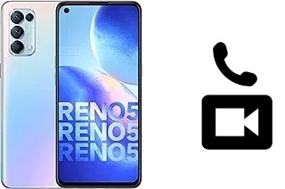 Faça chamadas de vídeo com um Oppo Reno5 4G