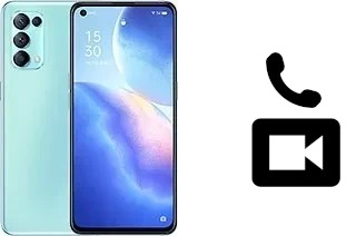 Faça chamadas de vídeo com um Oppo Reno5 K