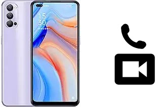 Faça chamadas de vídeo com um Oppo Reno4 5G