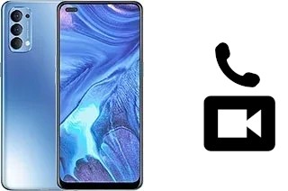 Faça chamadas de vídeo com um Oppo Reno4