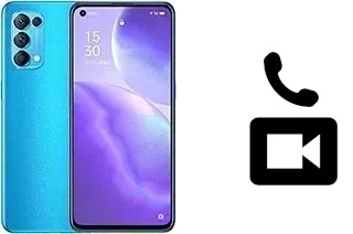 Faça chamadas de vídeo com um Oppo Reno5 5G