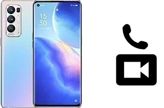 Faça chamadas de vídeo com um Oppo Find X3 Neo