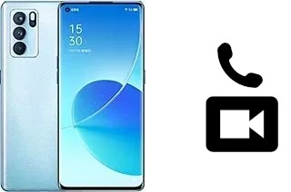 Faça chamadas de vídeo com um Oppo Reno6 Pro 5G