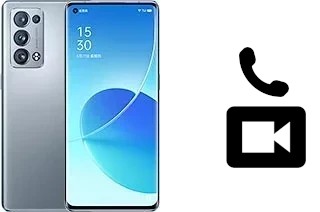 Faça chamadas de vídeo com um Oppo Reno6 Pro+ 5G