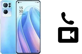 Faça chamadas de vídeo com um Oppo Reno7 Pro 5G