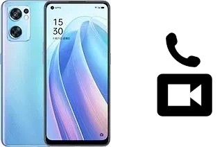 Faça chamadas de vídeo com um Oppo Reno7 SE 5G