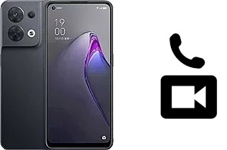 Faça chamadas de vídeo com um Oppo Reno8