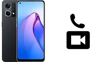 Faça chamadas de vídeo com um Oppo Reno8 4G