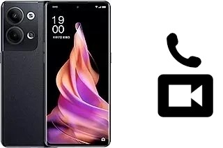 Faça chamadas de vídeo com um Oppo Reno9