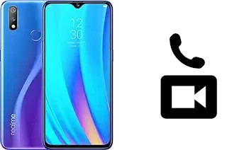 Faça chamadas de vídeo com um Realme 3 Pro