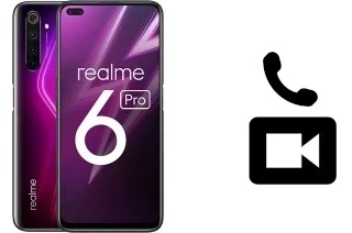 Faça chamadas de vídeo com um Realme 6 Pro